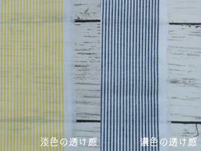 画像1: 播州織　1.5mm幅ストライプ